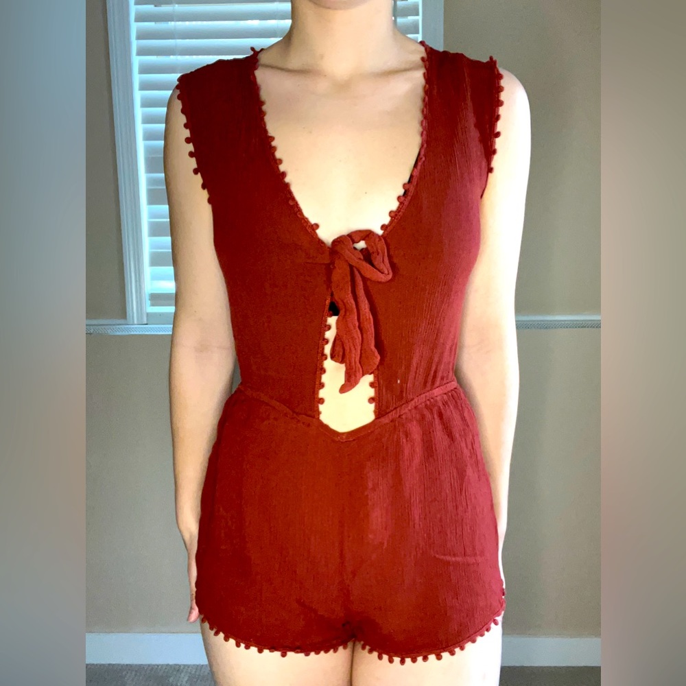 Forever 21 Low-V Romper.